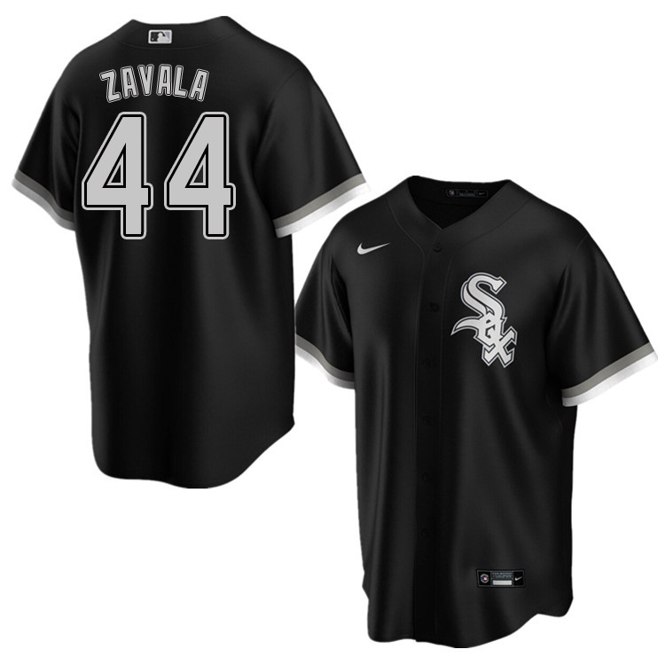 Nike Men #44 Seby Zavala Chicago White Sox Baseball Jerseys Sale-Black - Click Image to Close